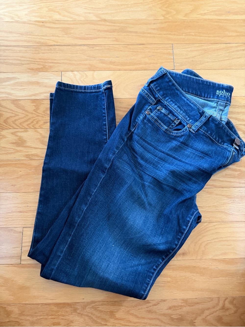 Soho Women's Indigo Skinny  jeans Size 10